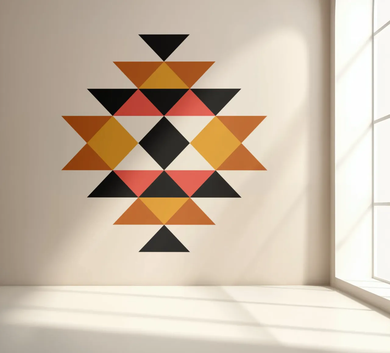 Azteek Patroon fotobehang van Mariel Toigo