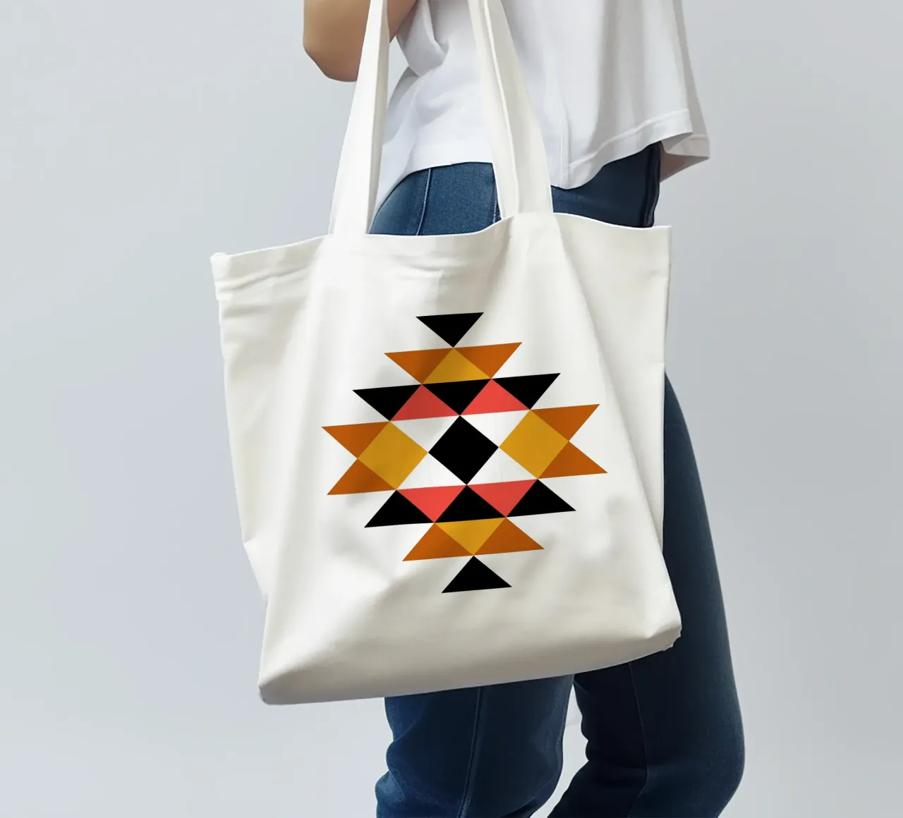 Aztec Pattern tote bag by Mariel Toigo