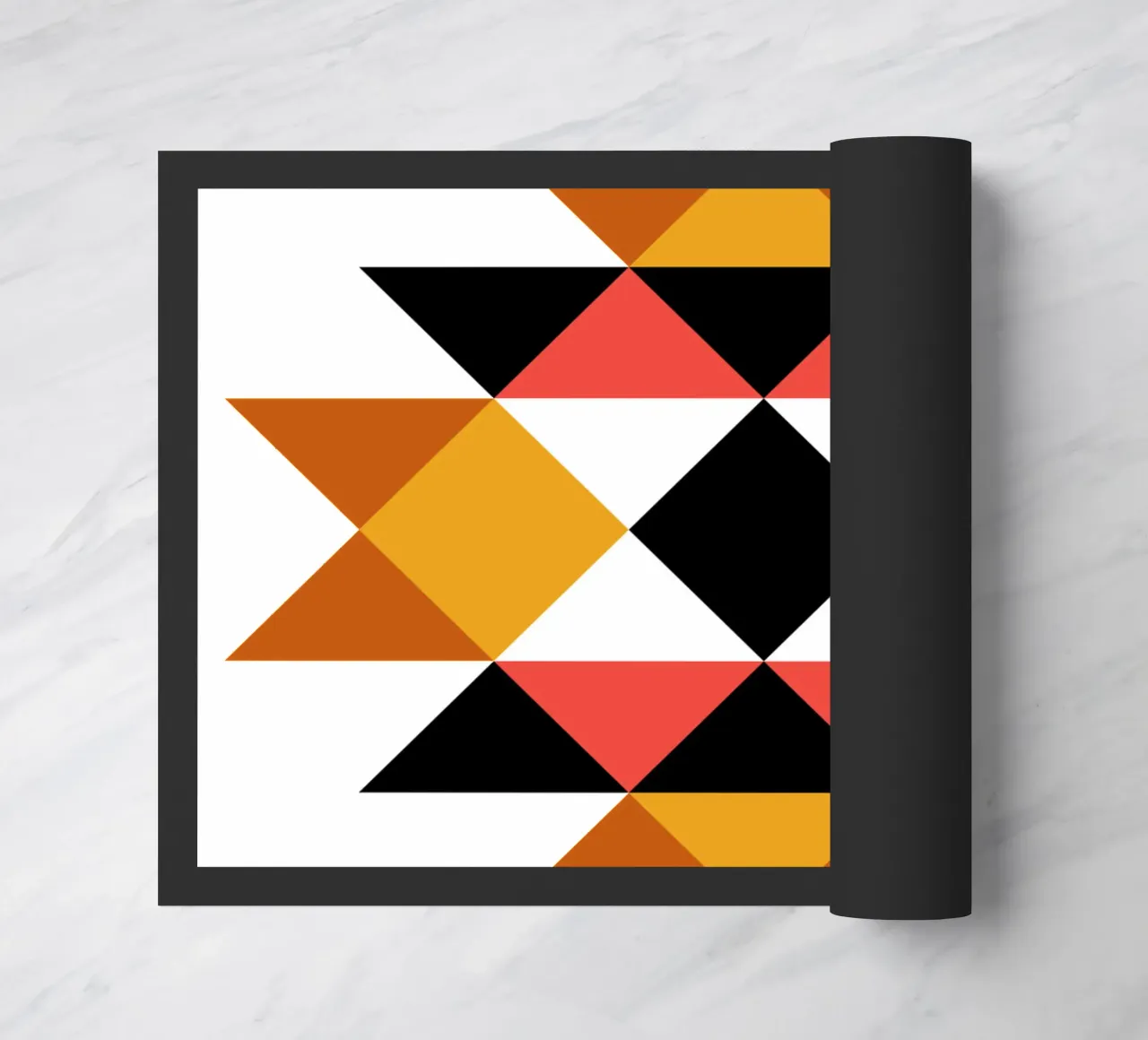 Aztec Pattern doormat by Mariel Toigo