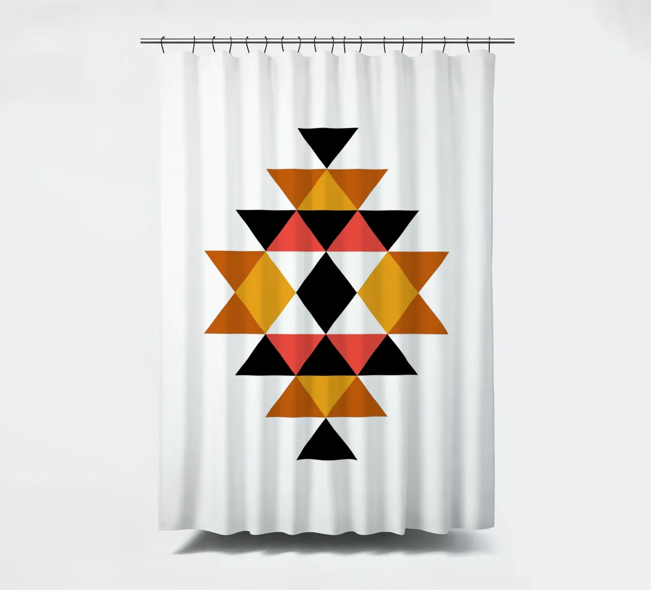 Aztec Pattern Duschvorhang von Mariel Toigo