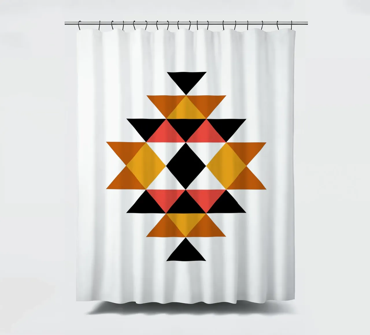 Aztec Pattern Duschvorhang von Mariel Toigo