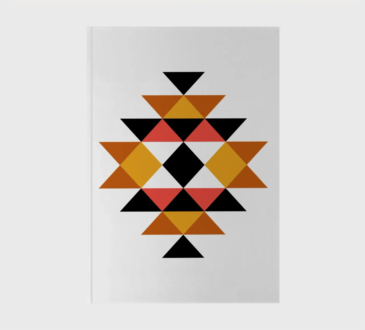 Aztec Pattern notebook by Mariel Toigo