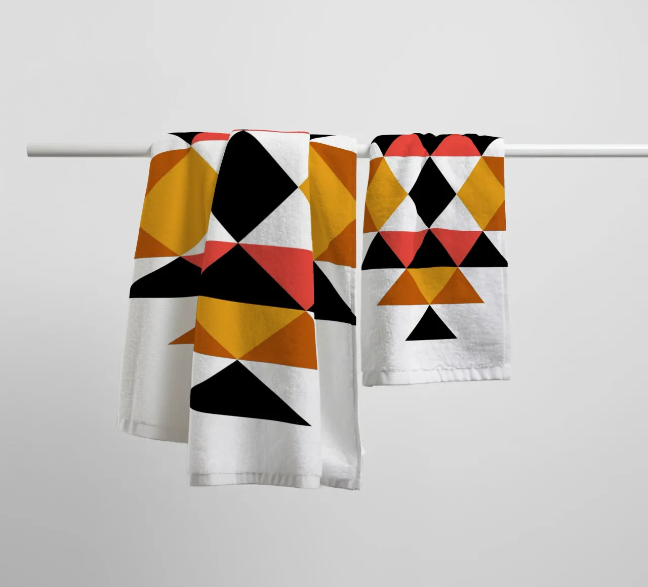 Aztec Pattern towel by Mariel Toigo