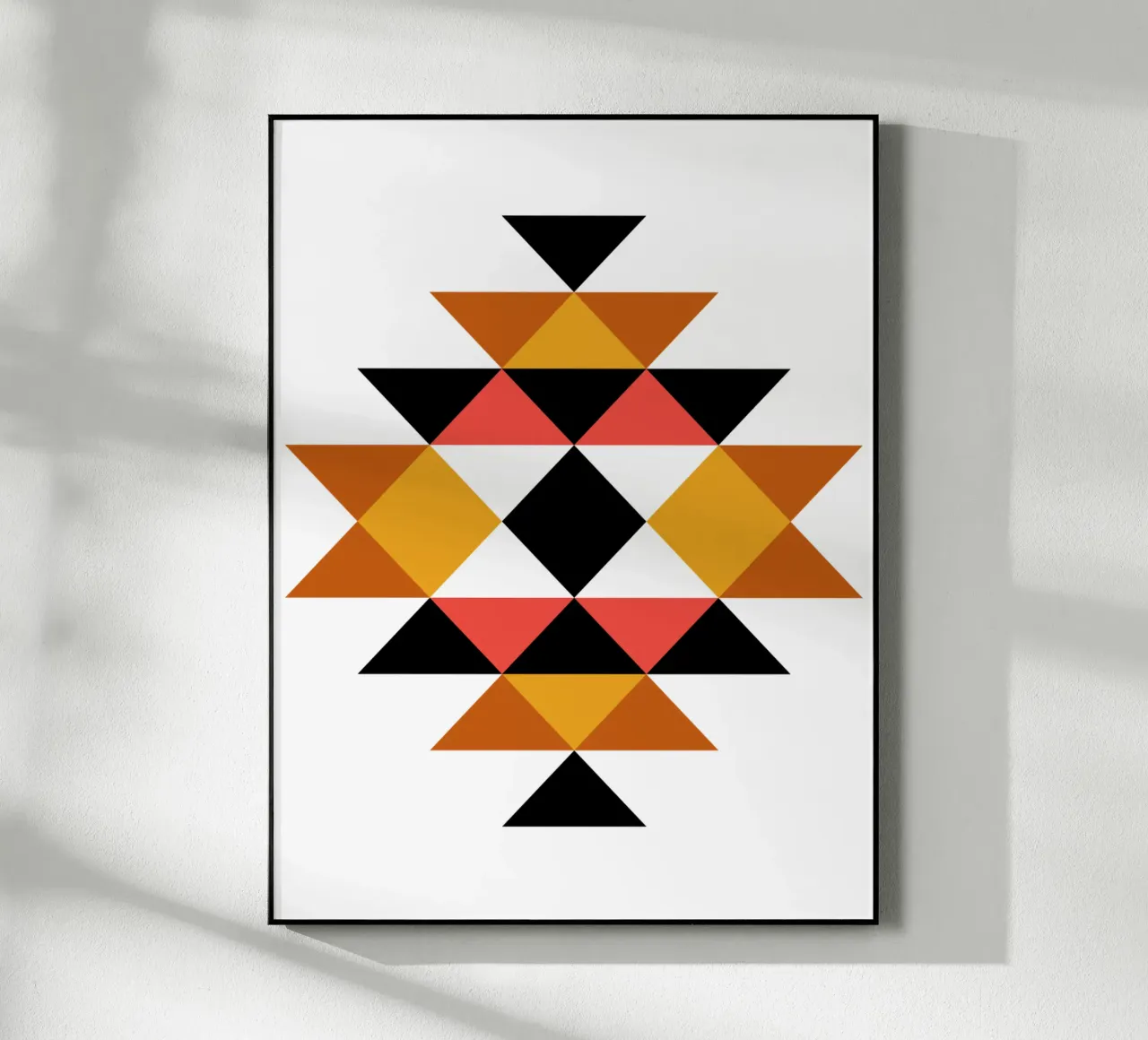 Azteek Patroon acryl van Mariel Toigo