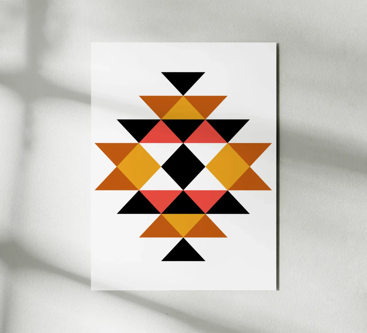 Aztec Pattern forex plate by Mariel Toigo