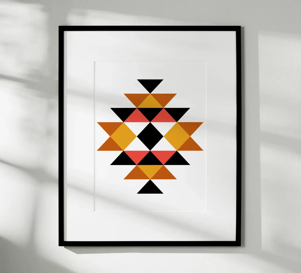 Aztec Pattern poster by Mariel Toigo