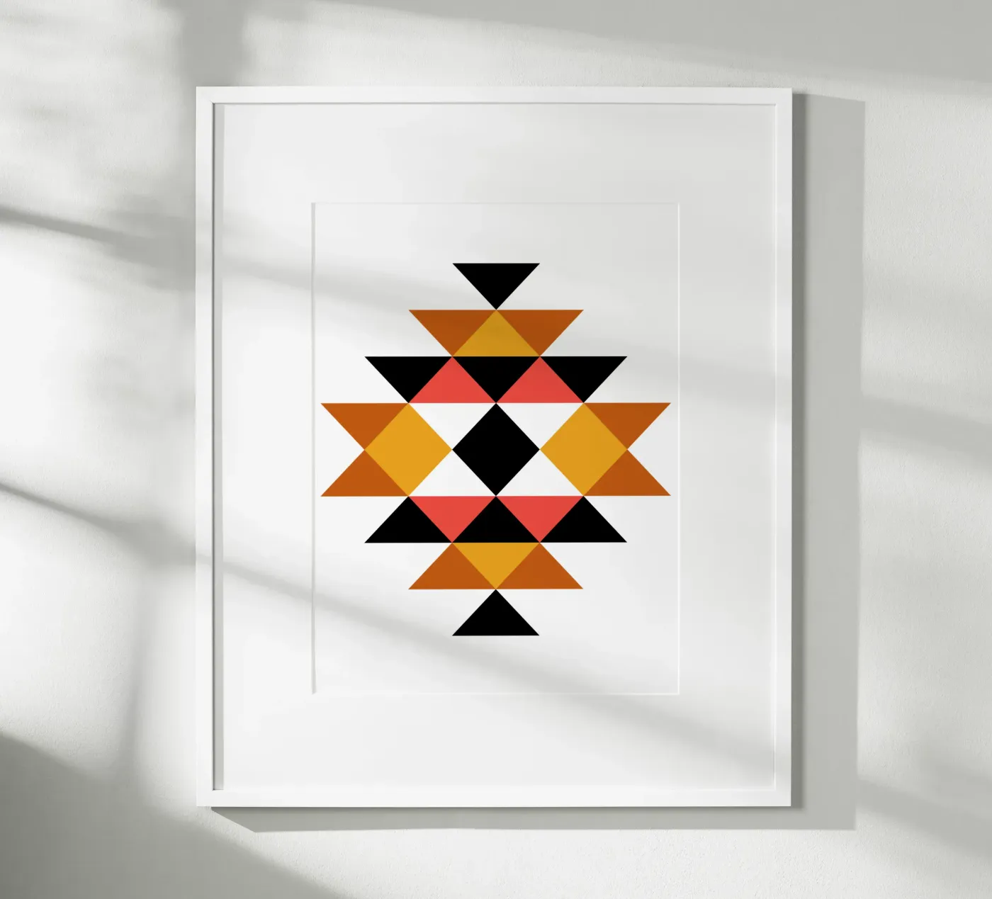 Aztec Pattern hahnemühle by Mariel Toigo