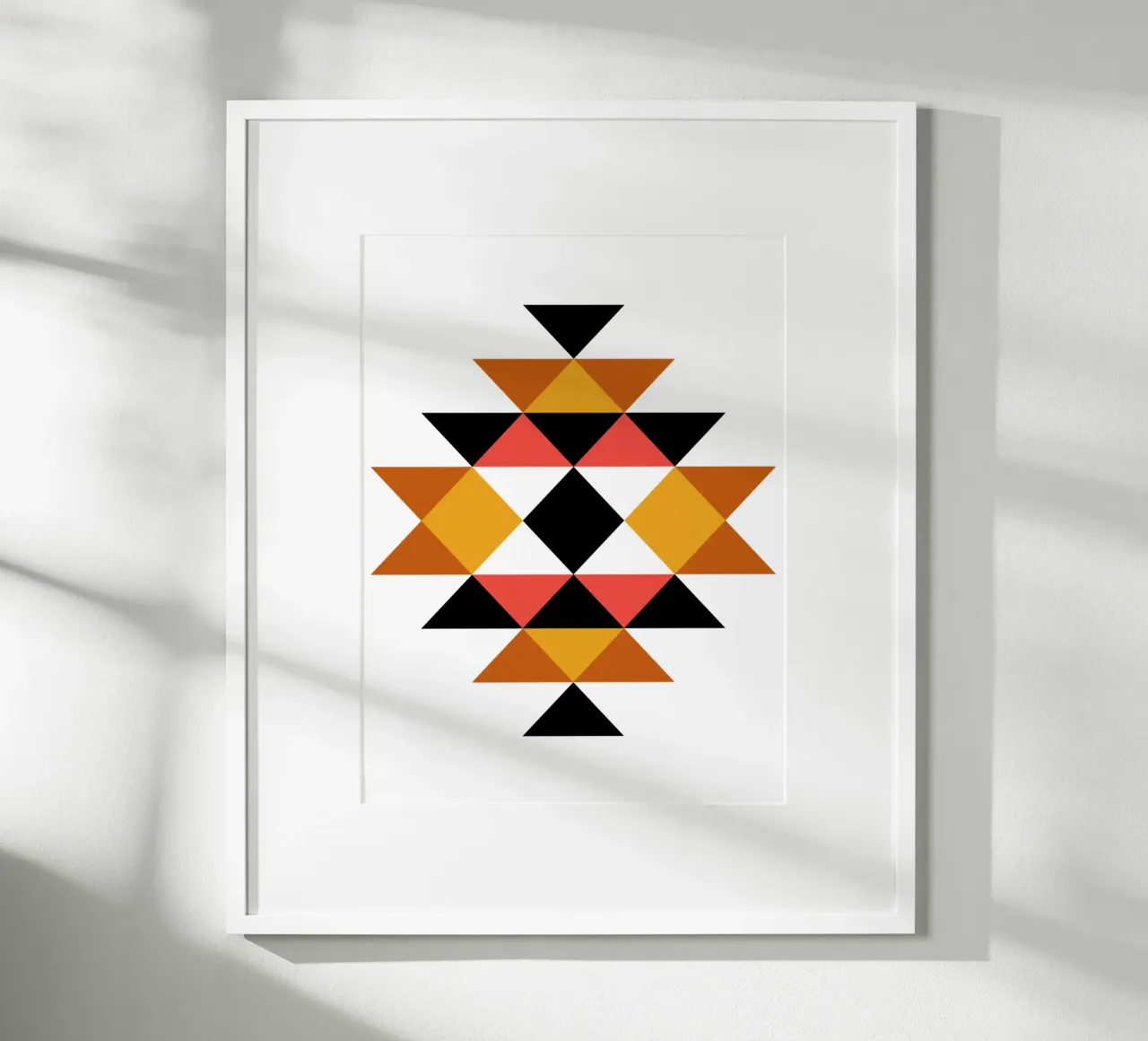 Aztec Pattern poster by Mariel Toigo