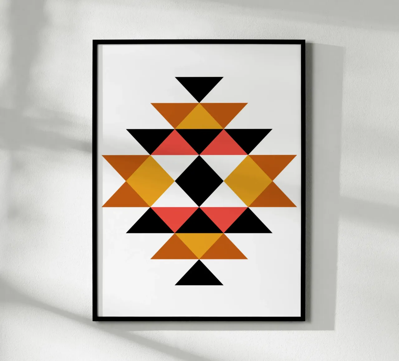 Aztec Pattern poster by Mariel Toigo