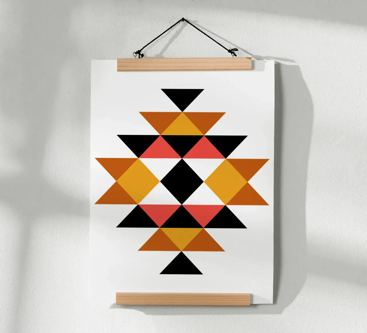Aztec Pattern poster by Mariel Toigo