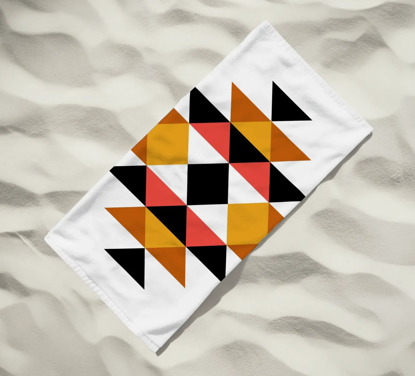 Aztec Pattern beach towel by Mariel Toigo