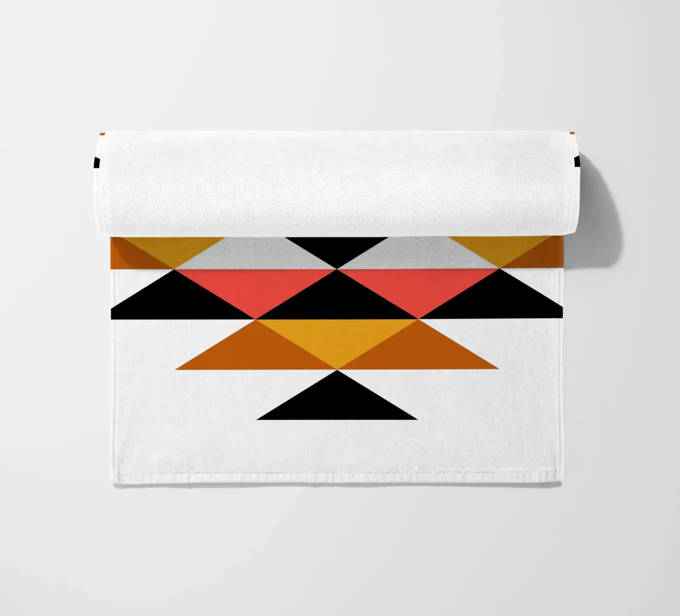 Aztec Pattern beach towel by Mariel Toigo