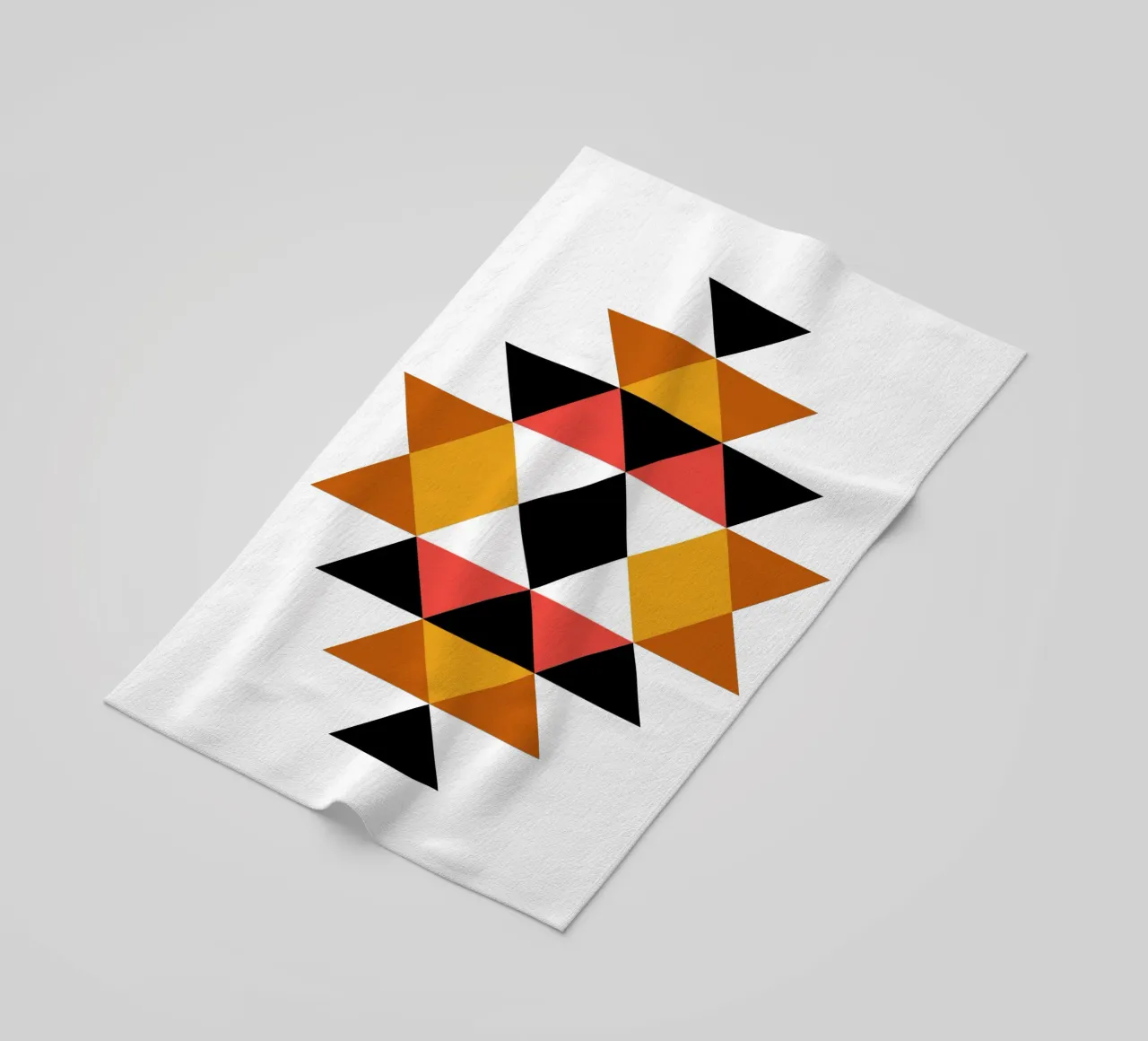 Motivo azteco telo mare da Mariel Toigo