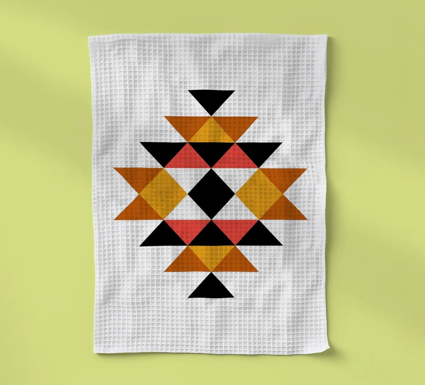 Aztec Pattern theedoek van Mariel Toigo