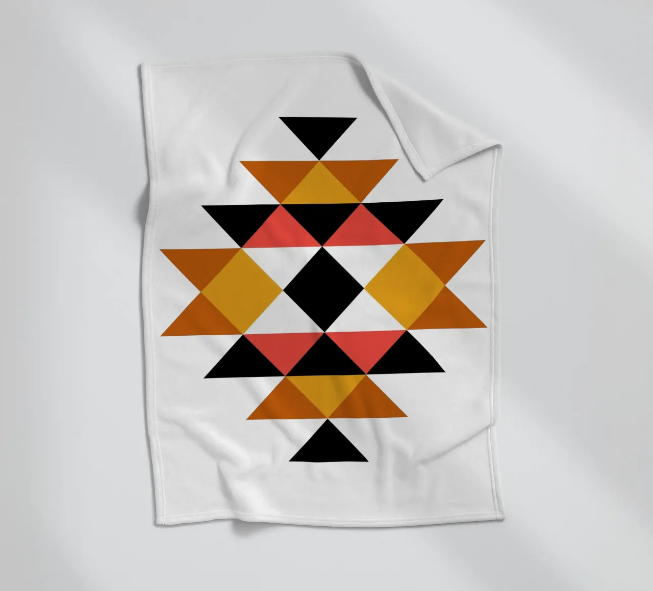 Motivo azteco coperta in pile da Mariel Toigo