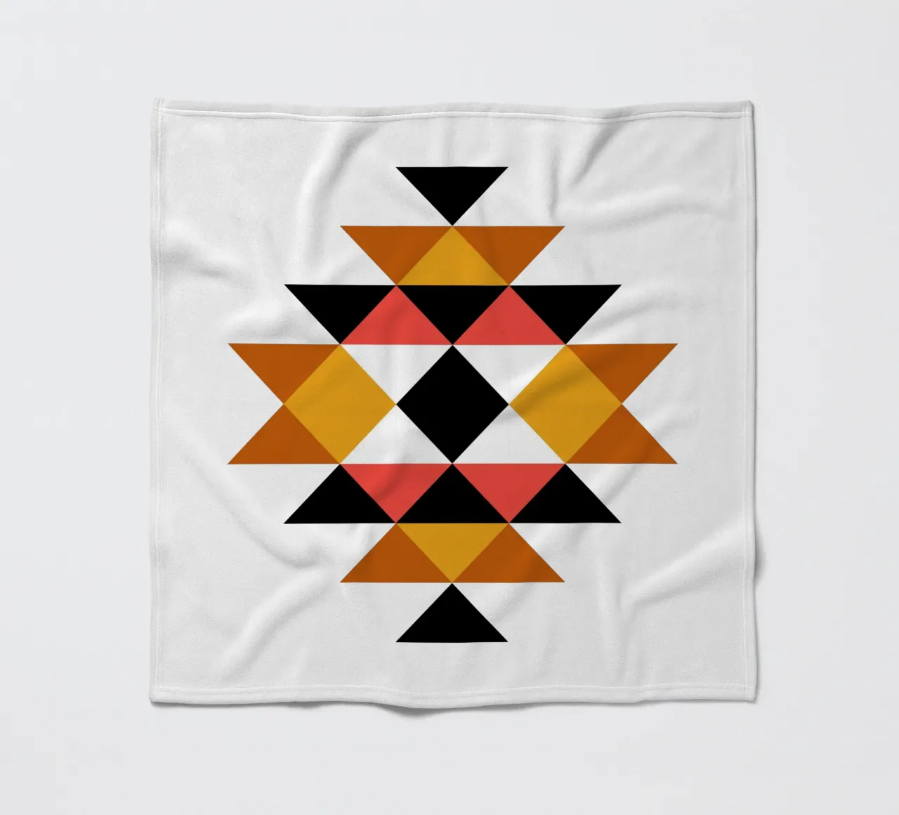 Motivo azteco coperta in pile da Mariel Toigo