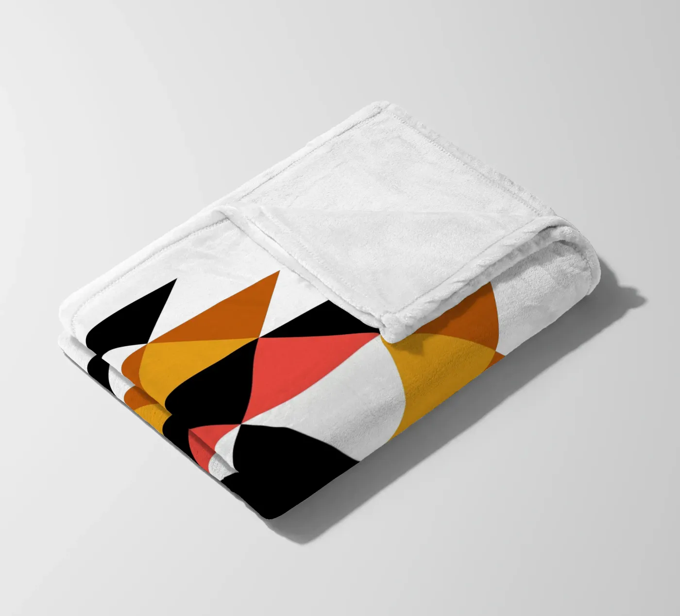 Aztec Pattern fleece blanket by Mariel Toigo
