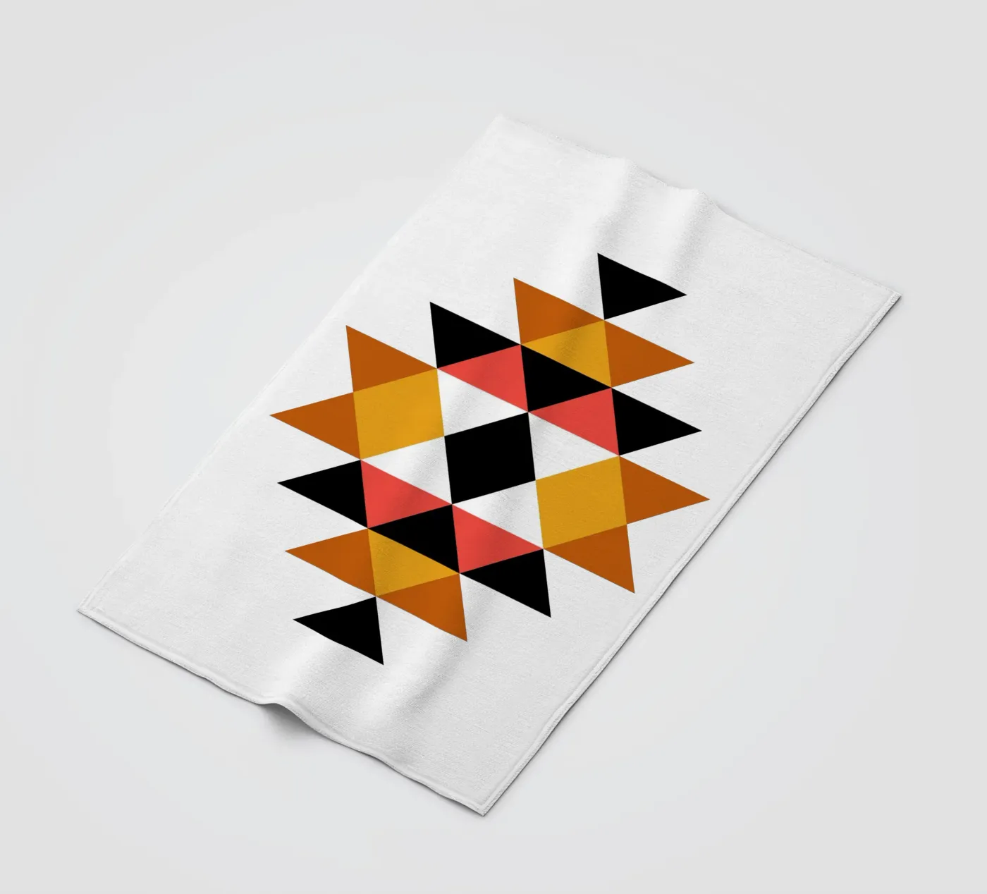Aztec Pattern fleece blanket by Mariel Toigo