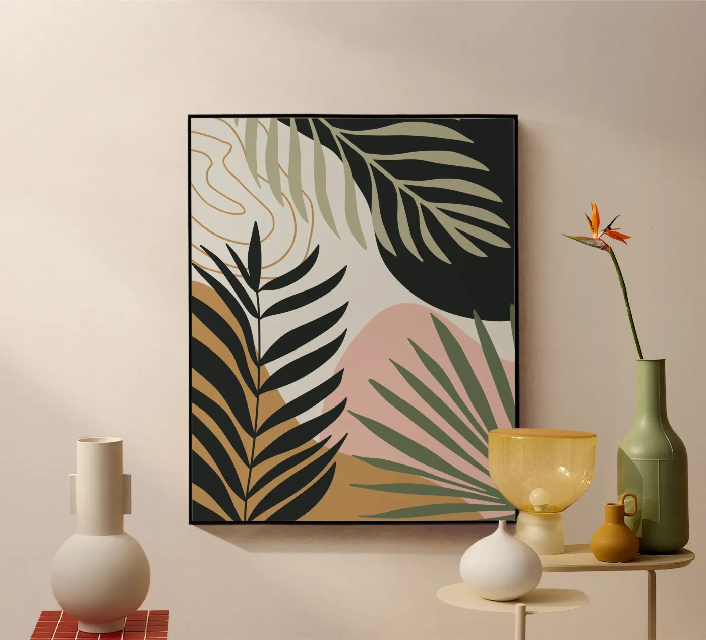 Palma tropicale plexiglass da Little Dean