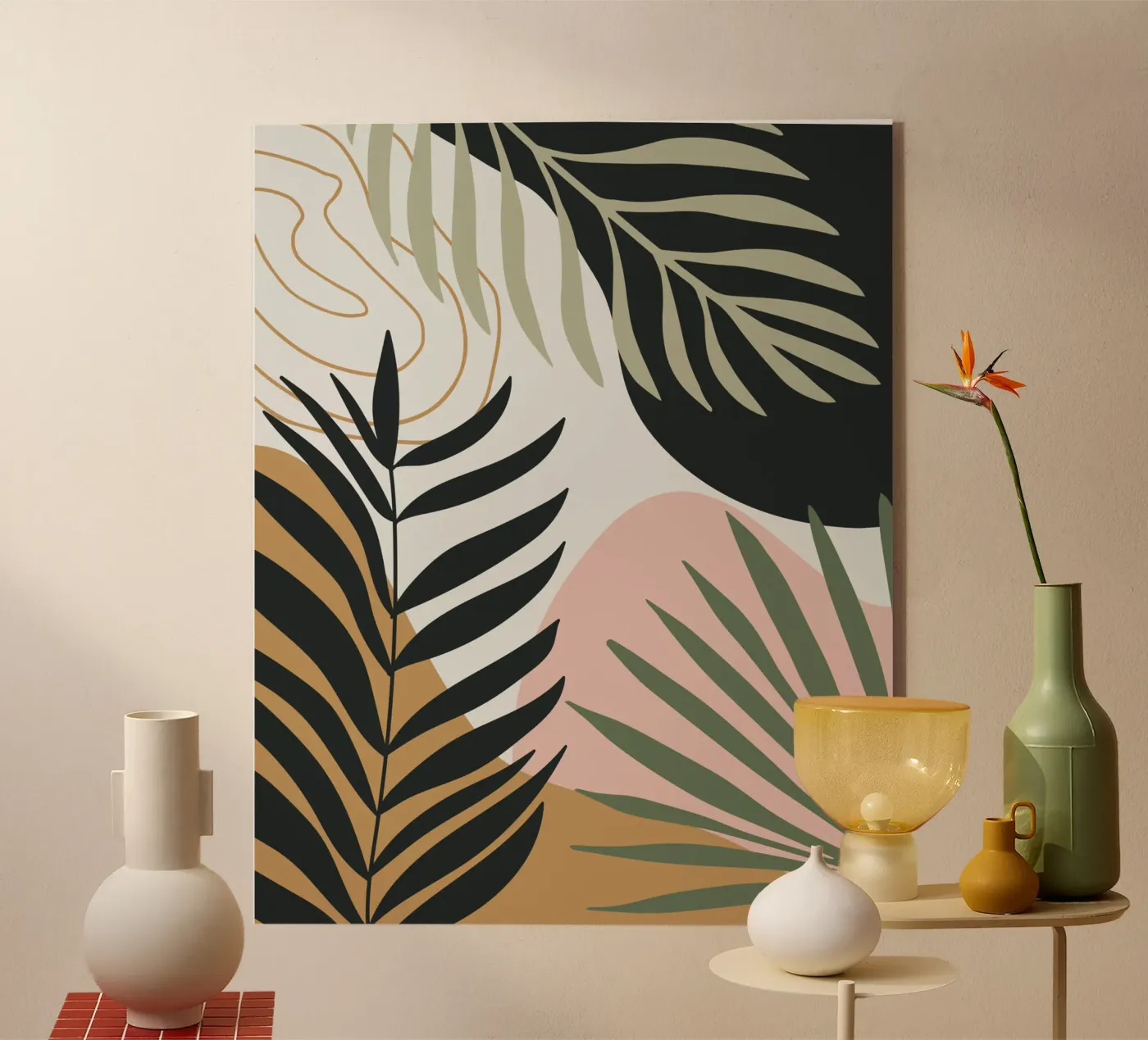 Palma tropicale plexiglass da Little Dean