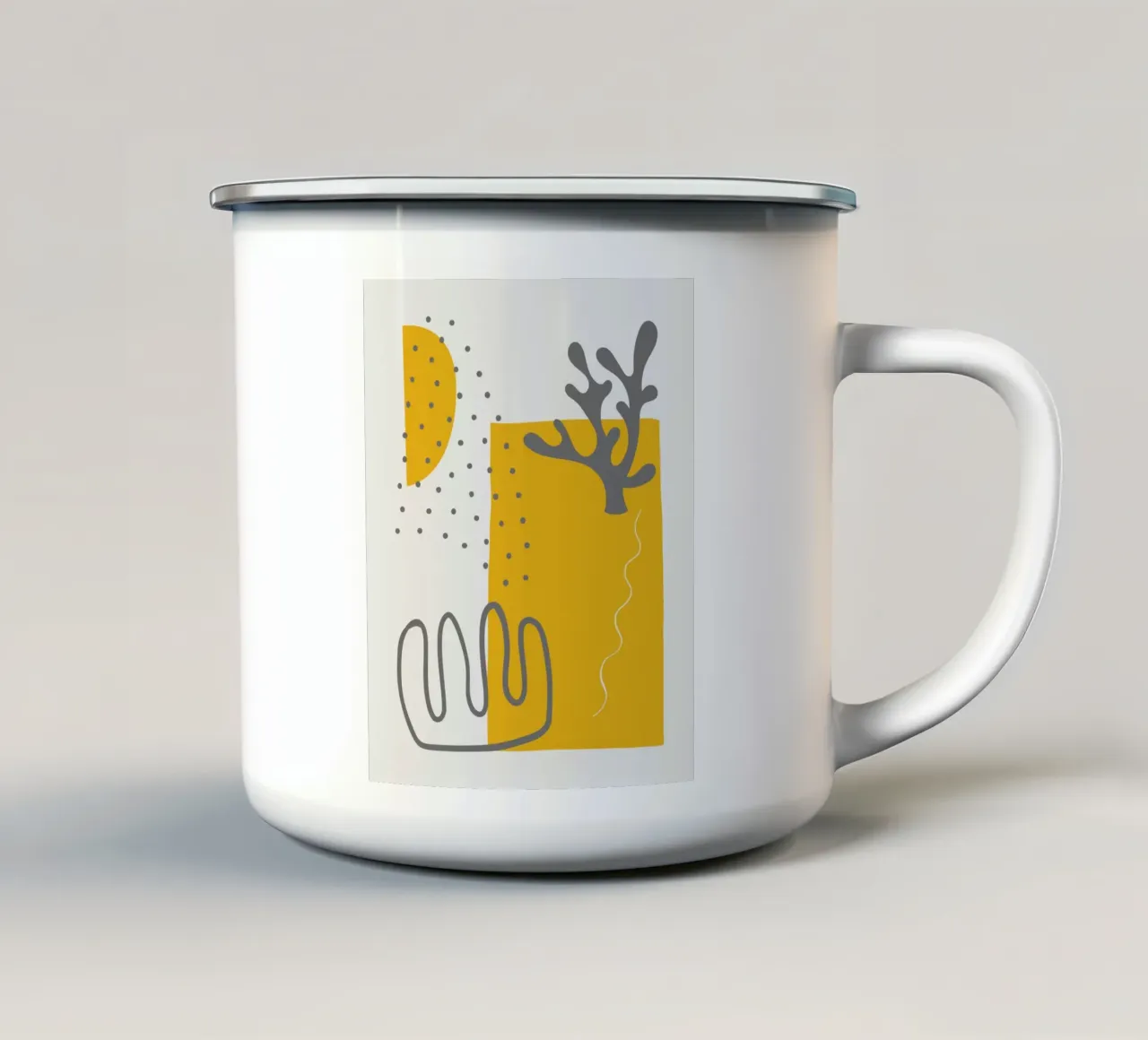 Corallo estivo tazza in smalto da Little Dean