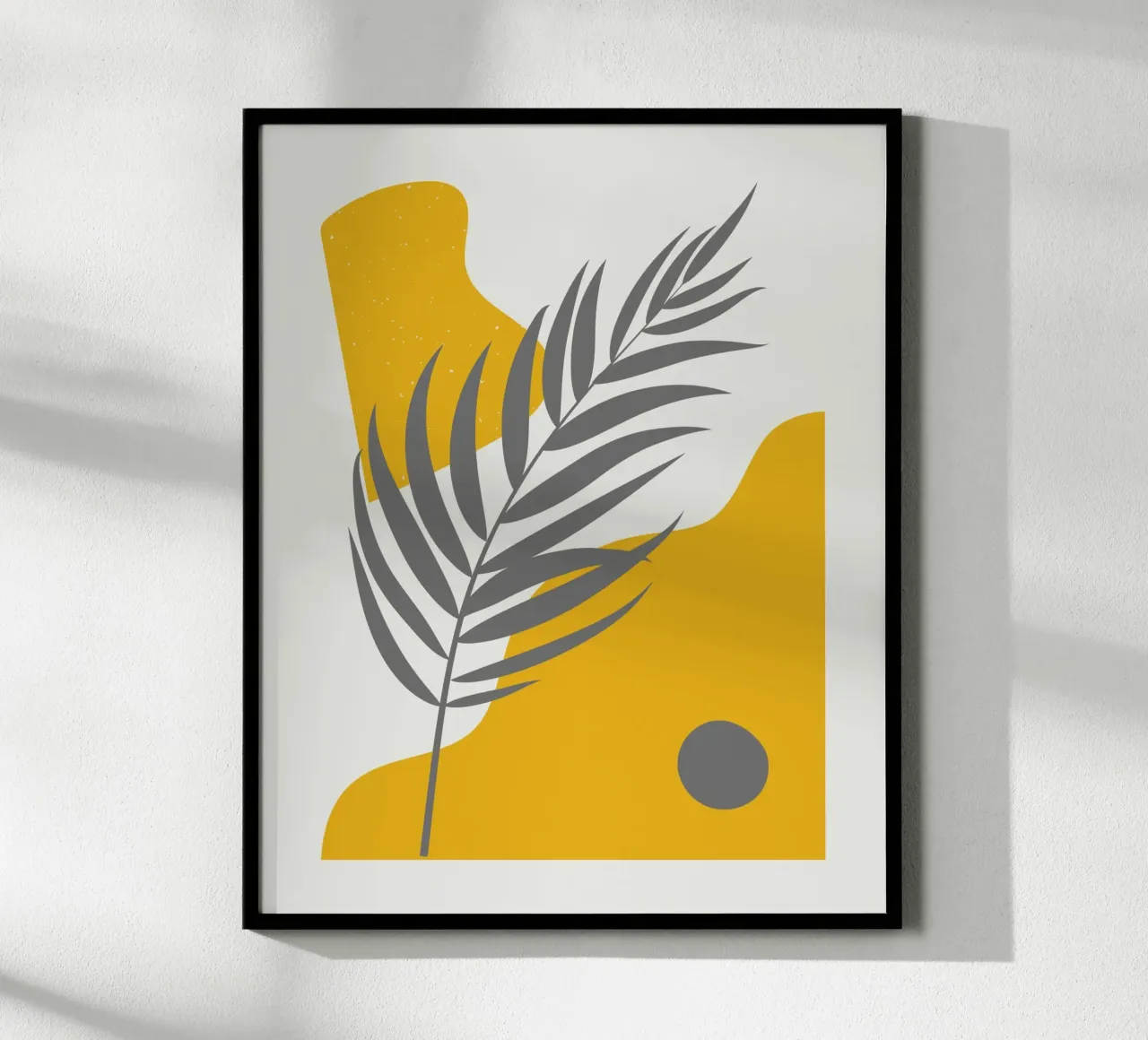 Palma Boho astratta poster da Little Dean