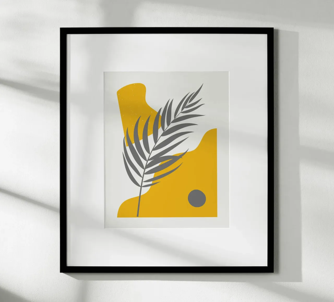 Palma Boho astratta poster da Little Dean