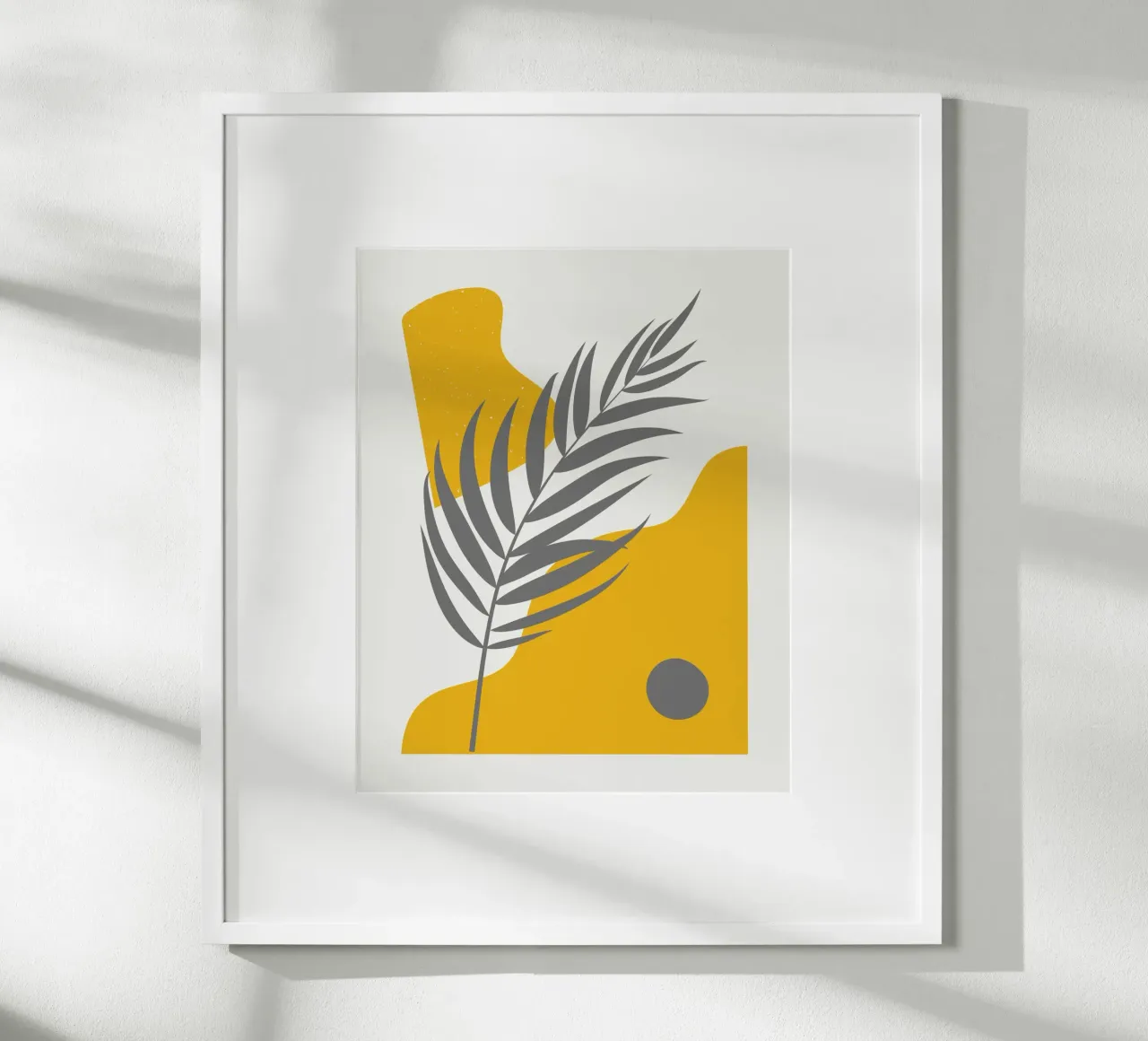 Palma Boho astratta poster da Little Dean