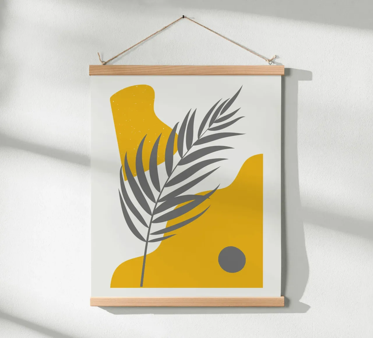 Palma Boho astratta poster da Little Dean