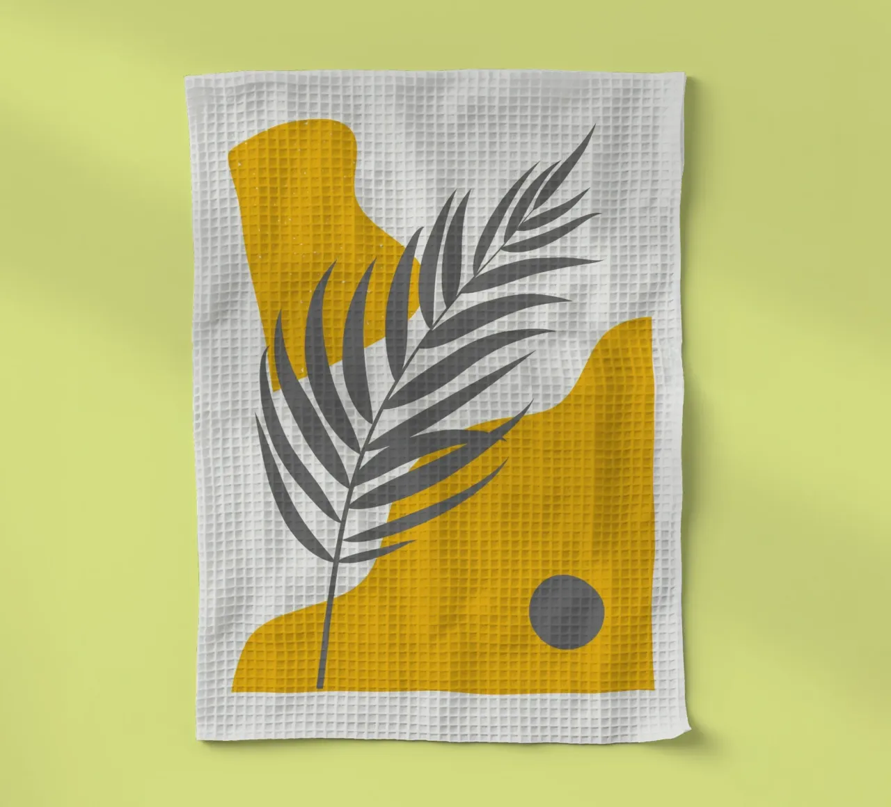 Boho Palm abstrait torchon de Little Dean