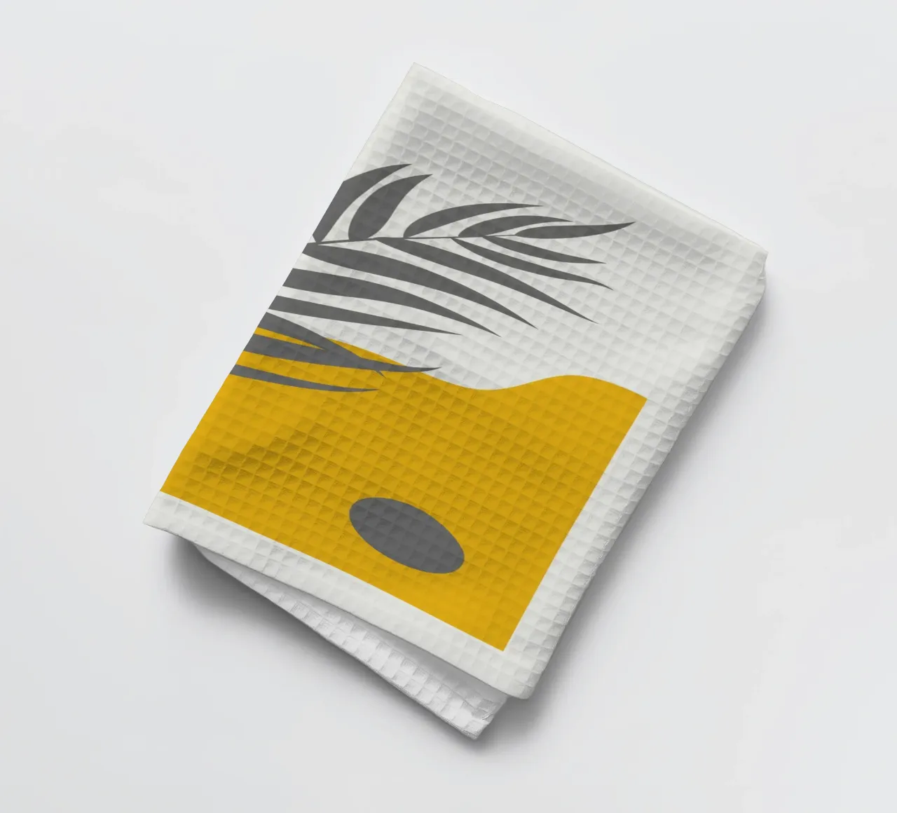 Boho Palm abstrait torchon de Little Dean