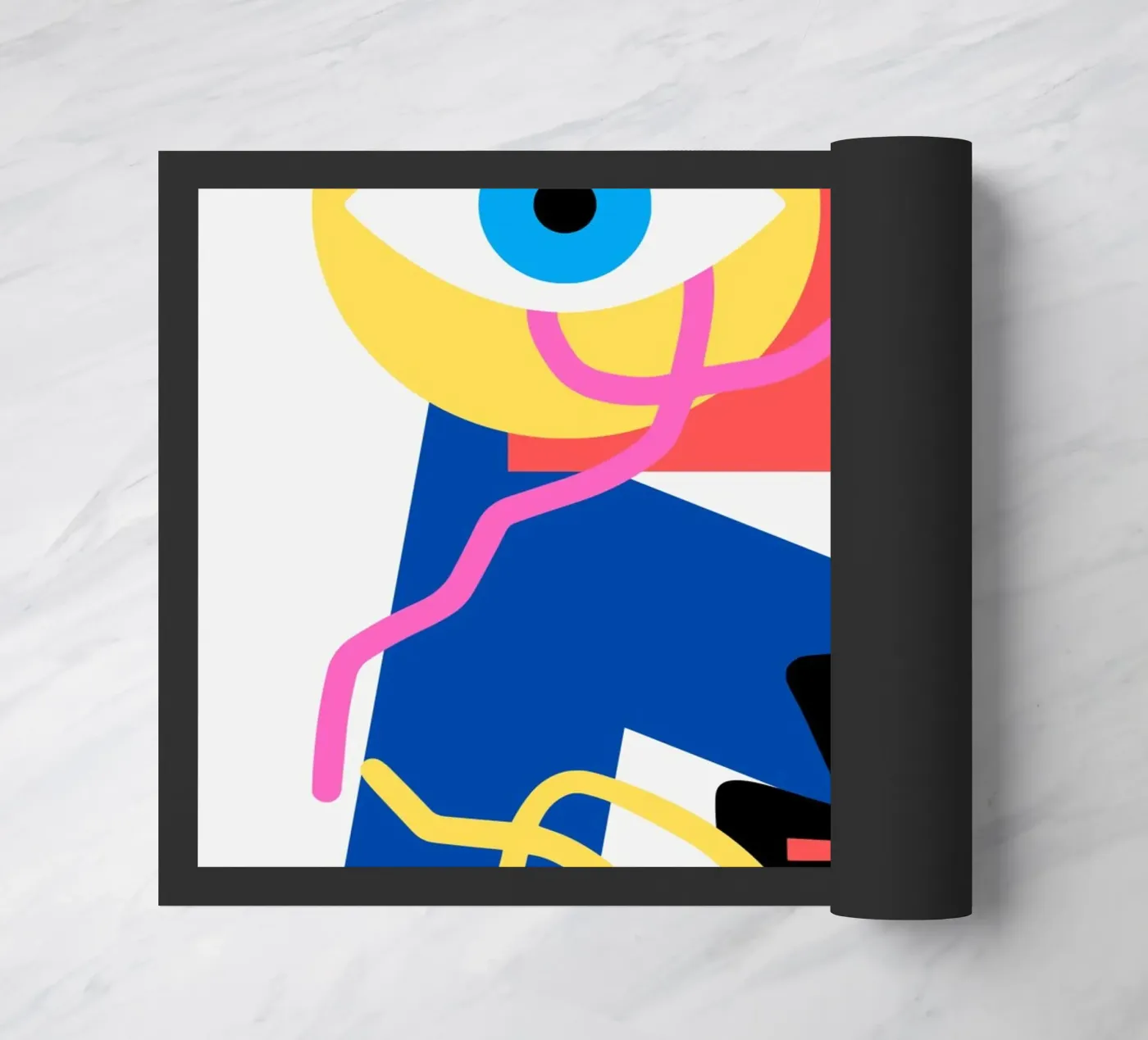 Elementen deurmat van Little Dean