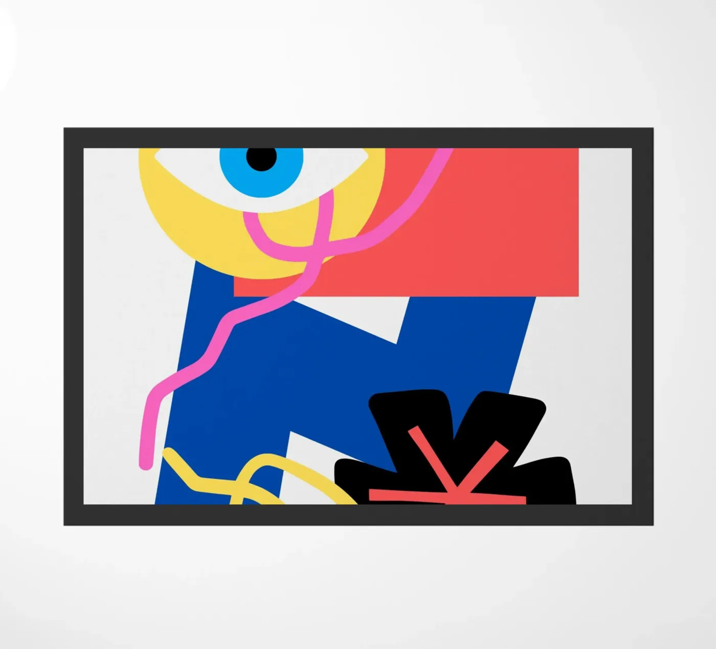 Elementen deurmat van Little Dean