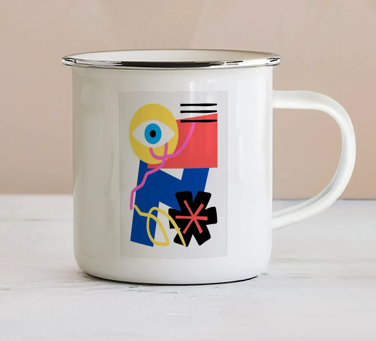Elementi tazza in smalto da Little Dean