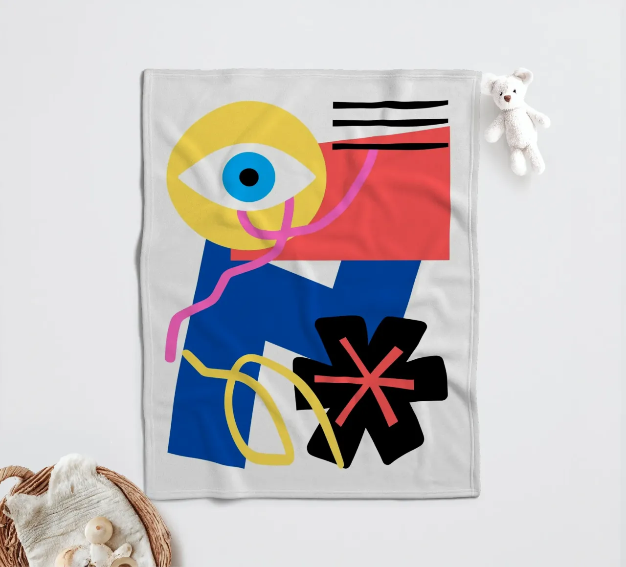 Elements Fleecedecke von Little Dean