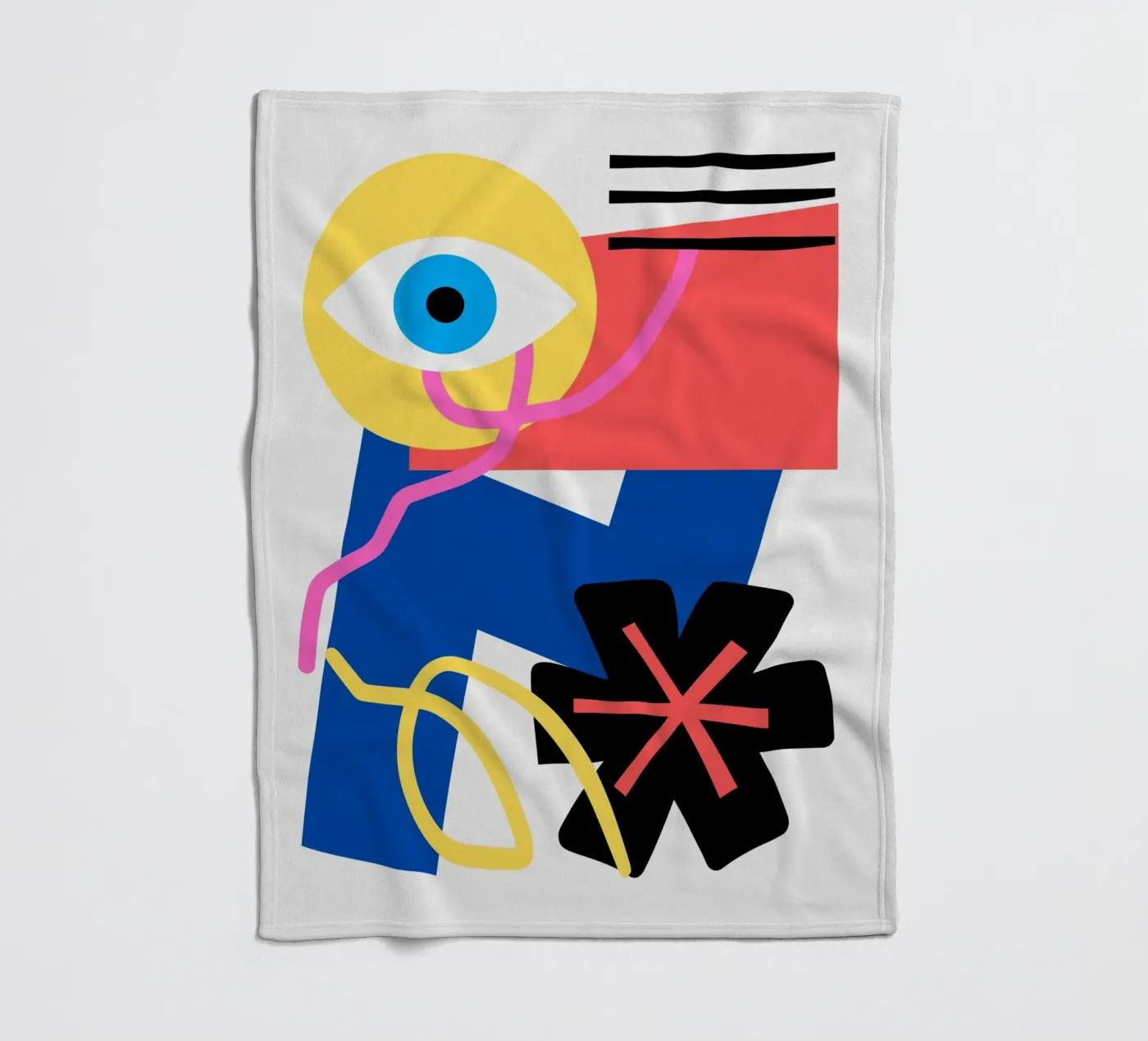 Elements plaid polaire de Little Dean