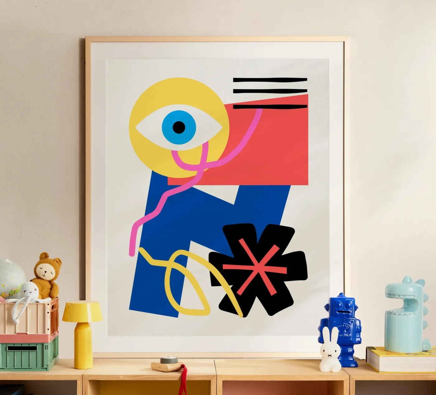 Elementen poster van Little Dean