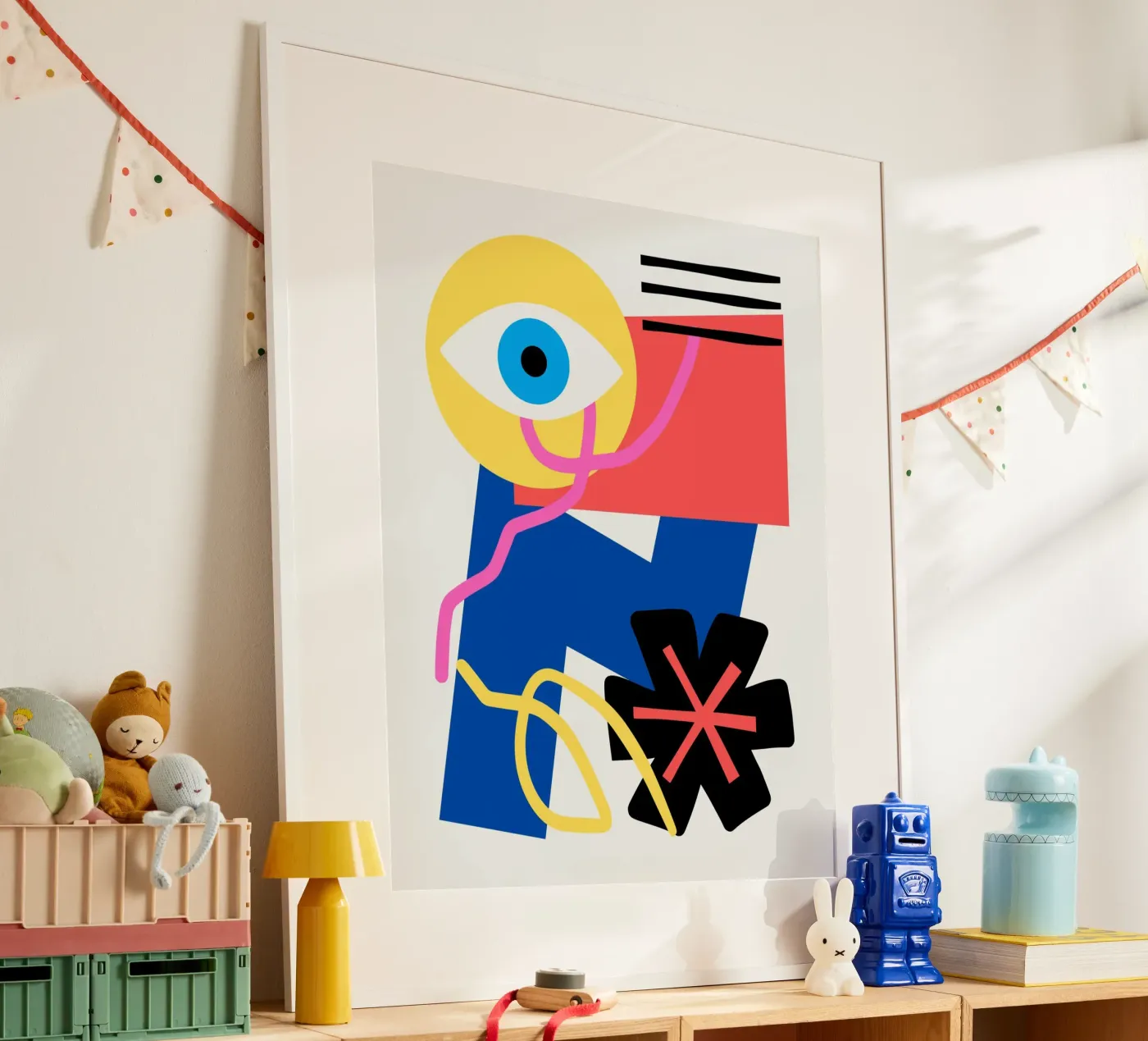 Elementen poster van Little Dean