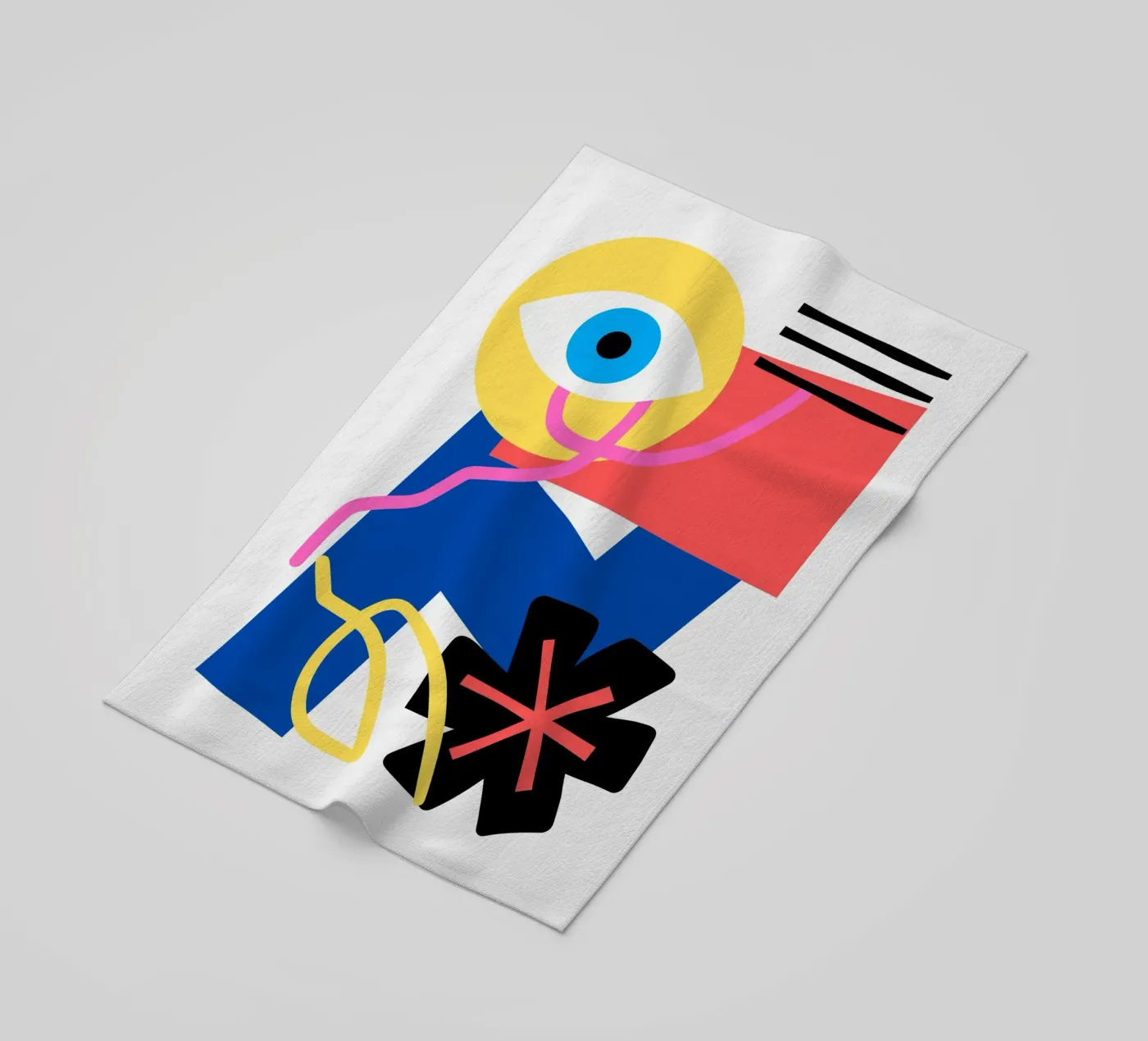 Elementen strandhanddoek van Little Dean