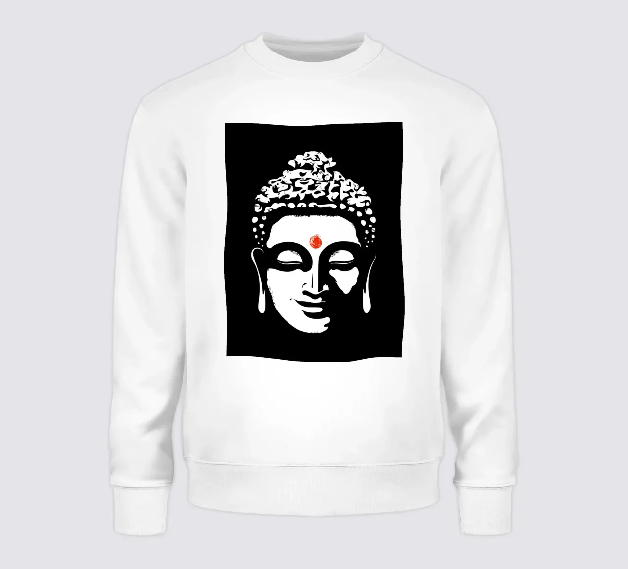 Faccia di Buddha felpa da Mariel Toigo