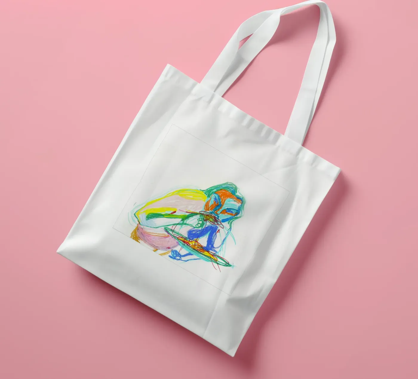 Spaghetti tote bag by Silvaya
