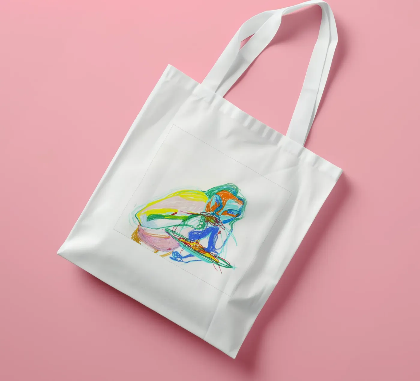 Spaghetti tote bag by Silvaya