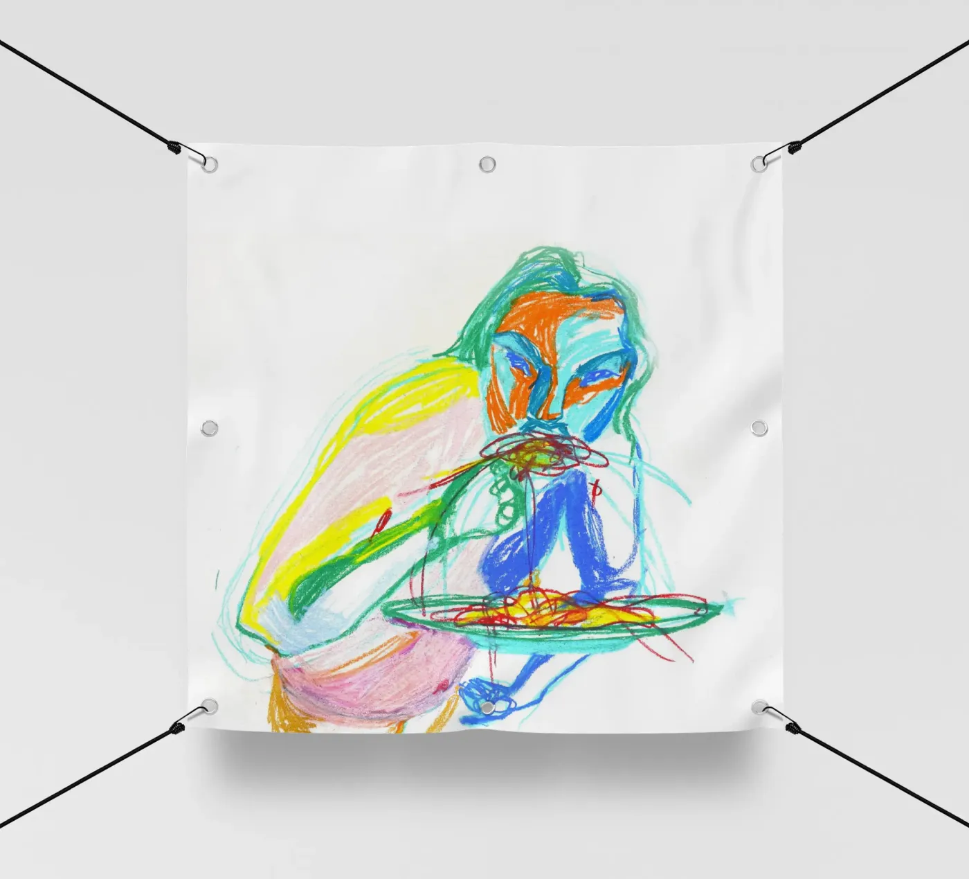 Spaghetti PVC Plane von Silvaya