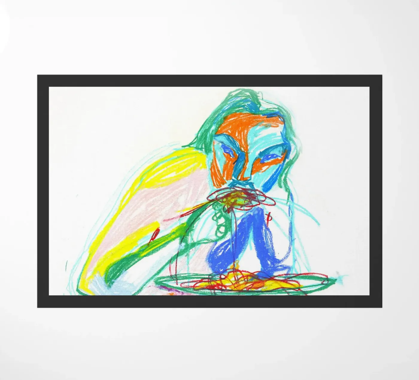 Spaghetti doormat by Silvaya