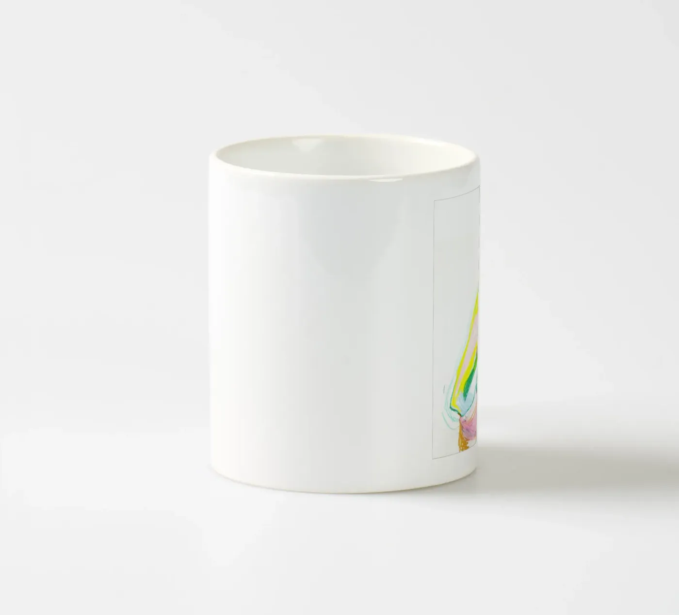 Spaghetti ceramic mug by Silvaya
