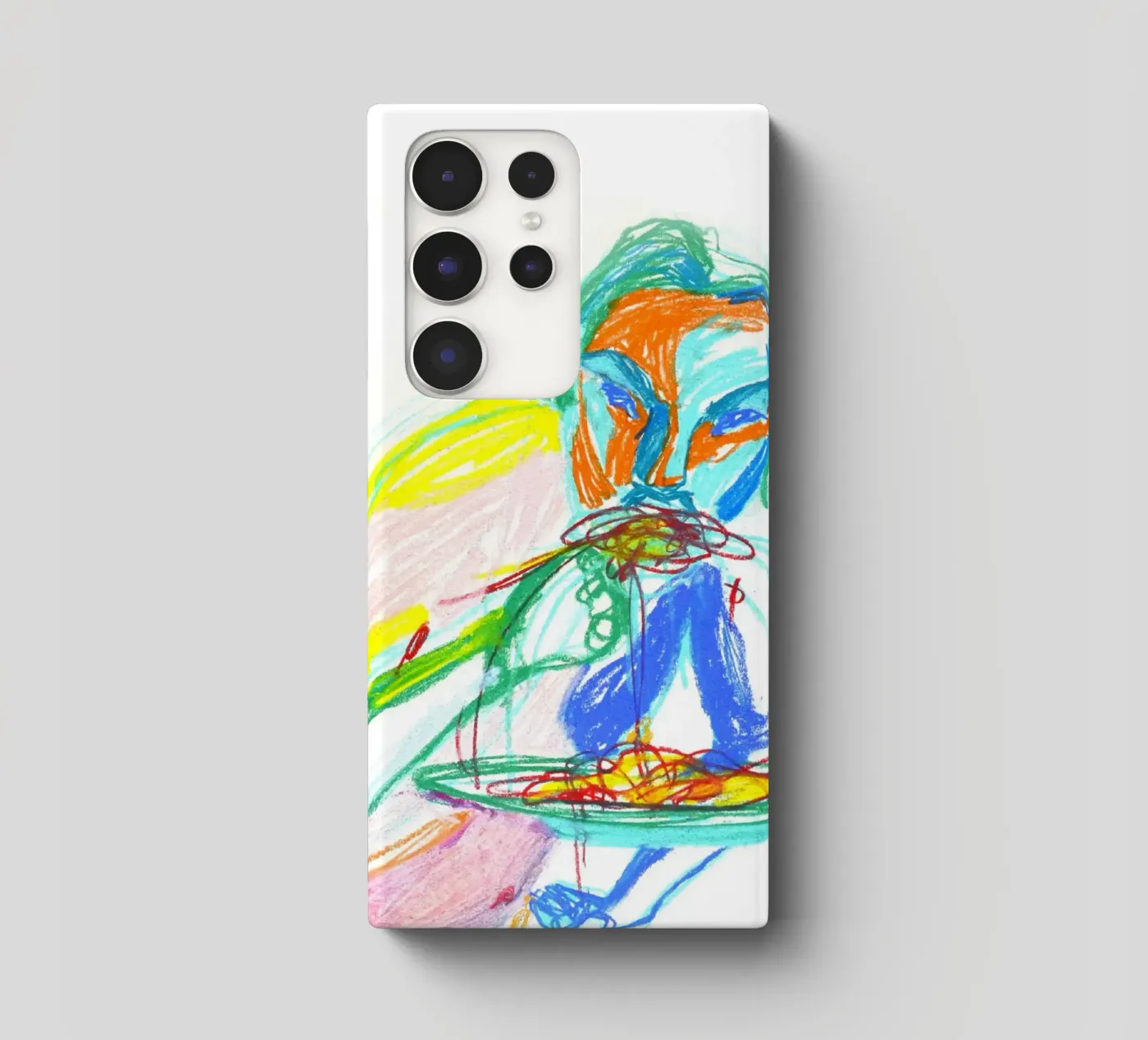 Spaghetti samsung phone case by Silvaya