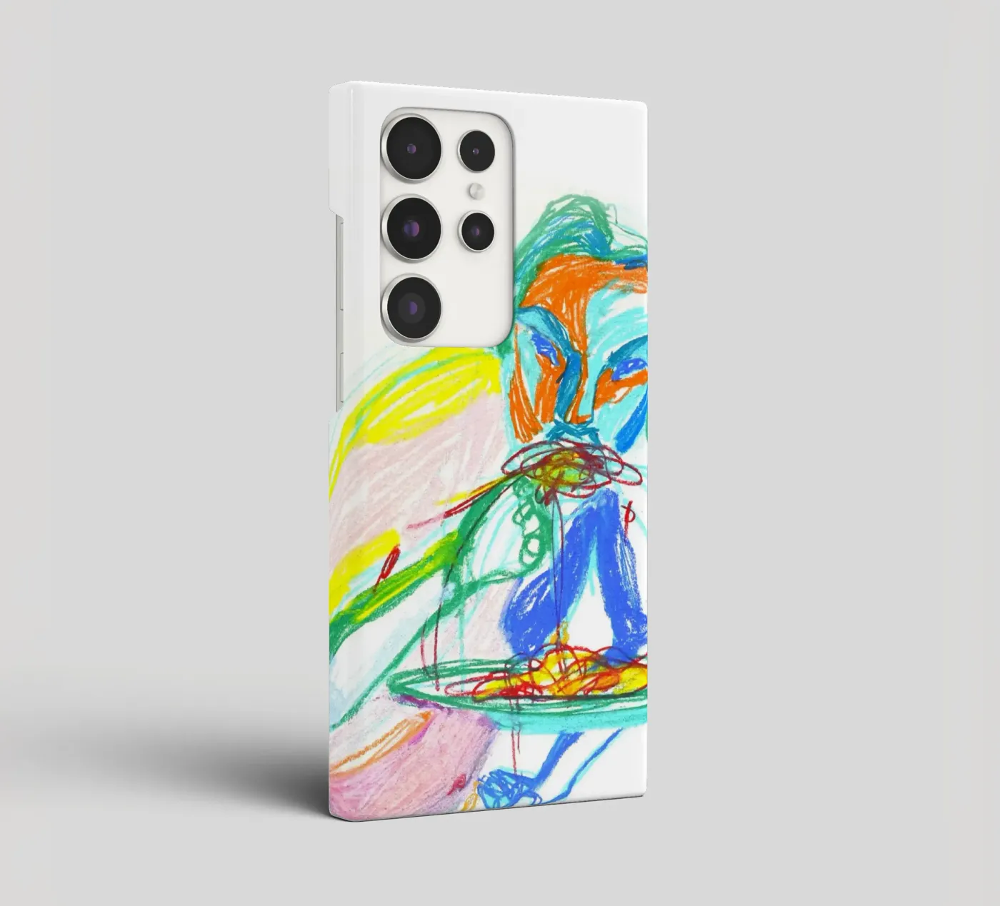 Spaghetti samsung phone case by Silvaya