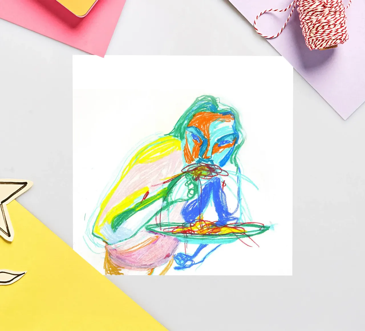 Spaghetti sticker by Silvaya