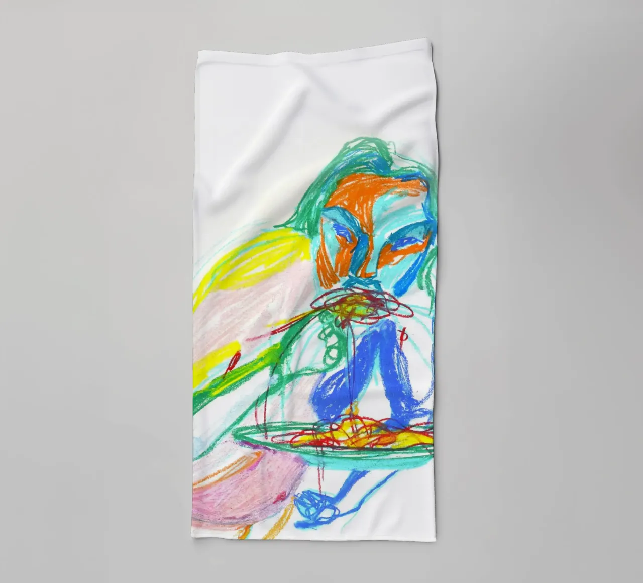 Spaghetti towel by Silvaya