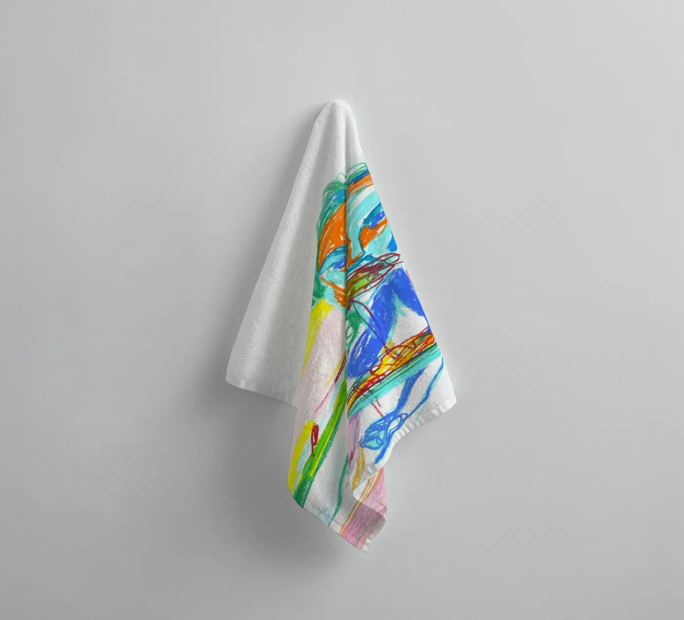 Spaghetti badhanddoek van Silvaya